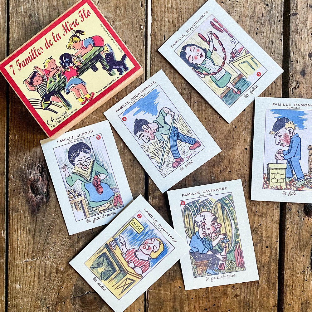 Jeu de 7 familles - La mère Flo