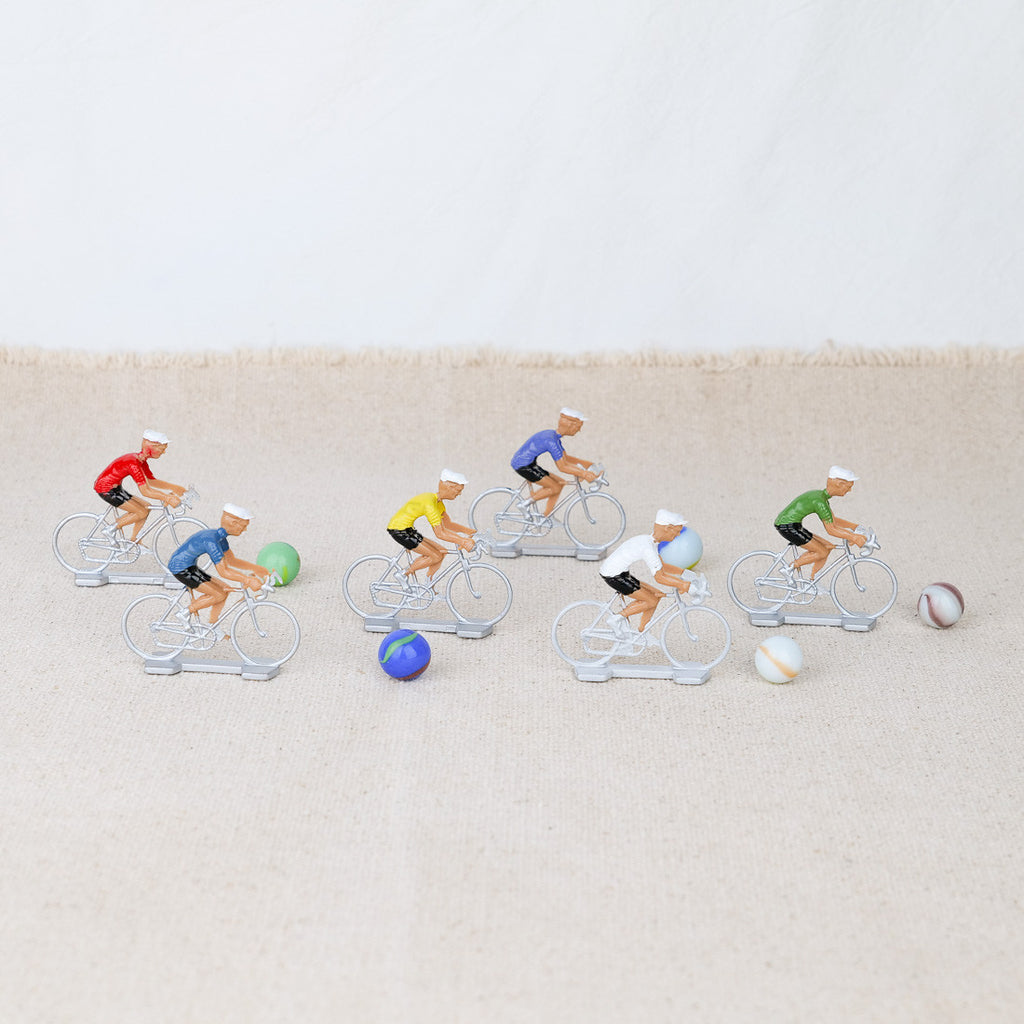 Jeu de billes cyclistes
