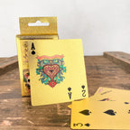 Jeu de cartes doré Marseille