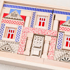 Jeu de construction en bois 79 pièces