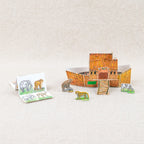 Jeu de construction papier Arche de Noé