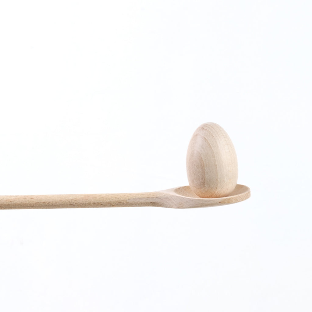 Jeu de course de l'œuf et de la cuillère