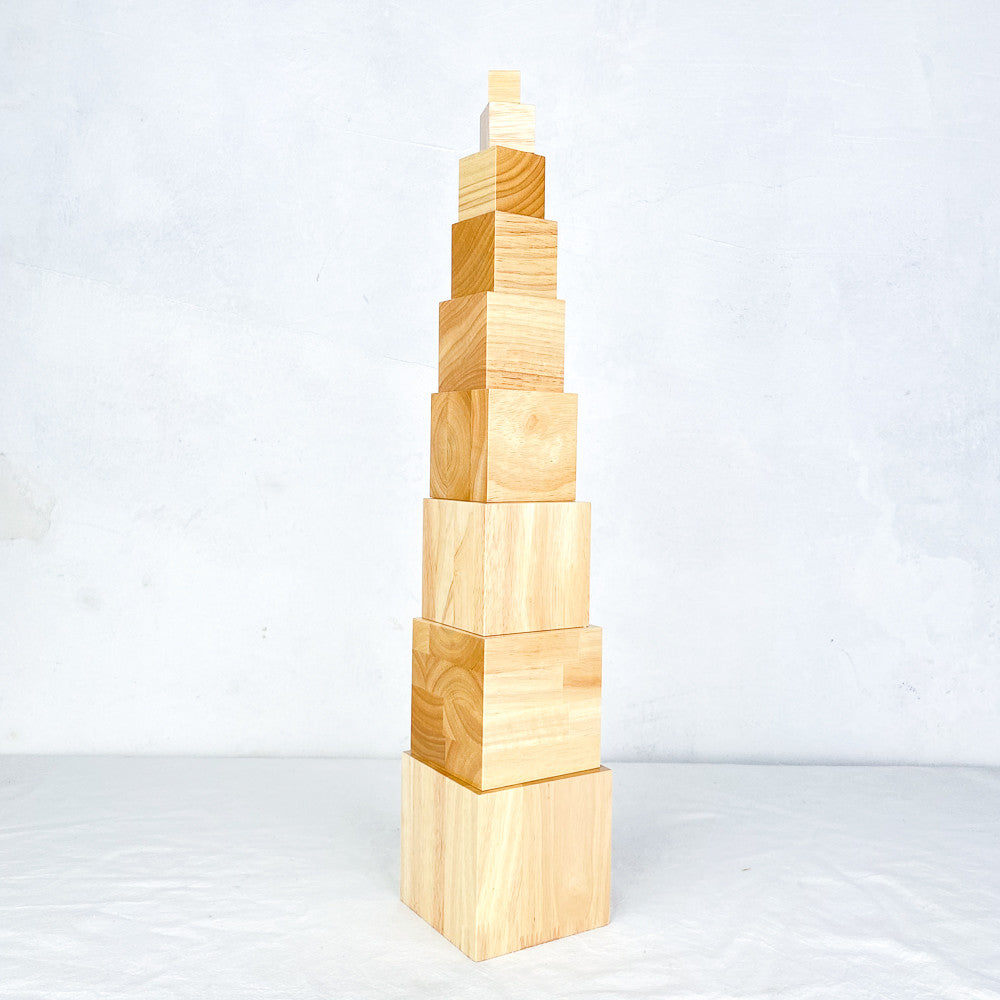 Jeu de la tour en bois