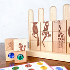 Jeu éducatif animaux et strass