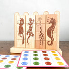 Jeu éducatif animaux et strass