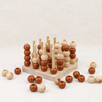 Jeu en bois Tic Tac Toe