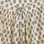 Jupe provençale aubépine beige