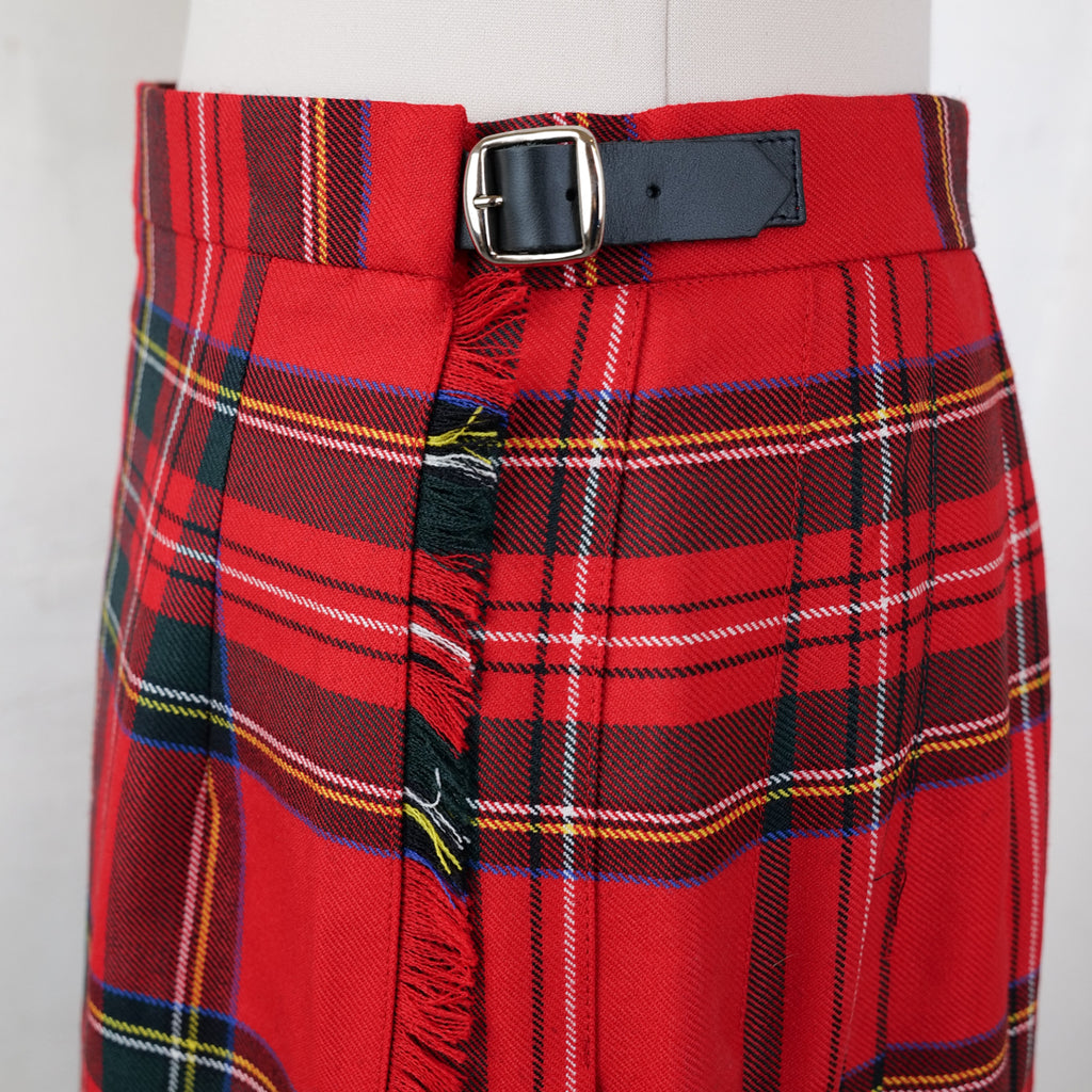 ceinture cuir tartan