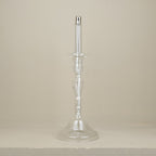 Lampe à huile en verre transparent