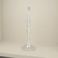 Lampe à huile en verre transparent