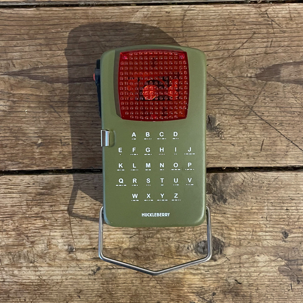 Lampe de poche code morse