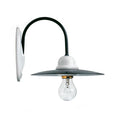 Lampe murale émail/céramique 75 W