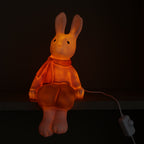 Lampe veilleuse lapin assis