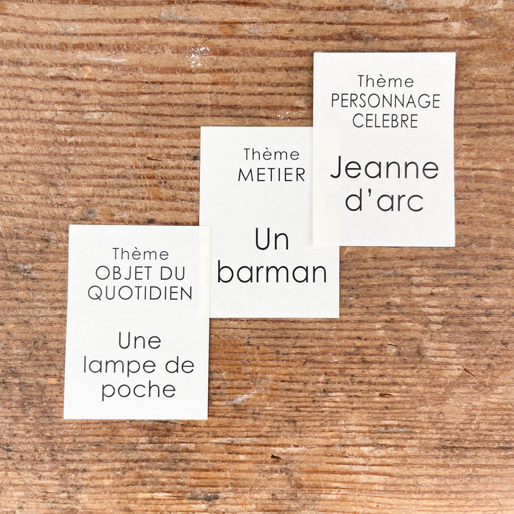 Le jeu des mimes