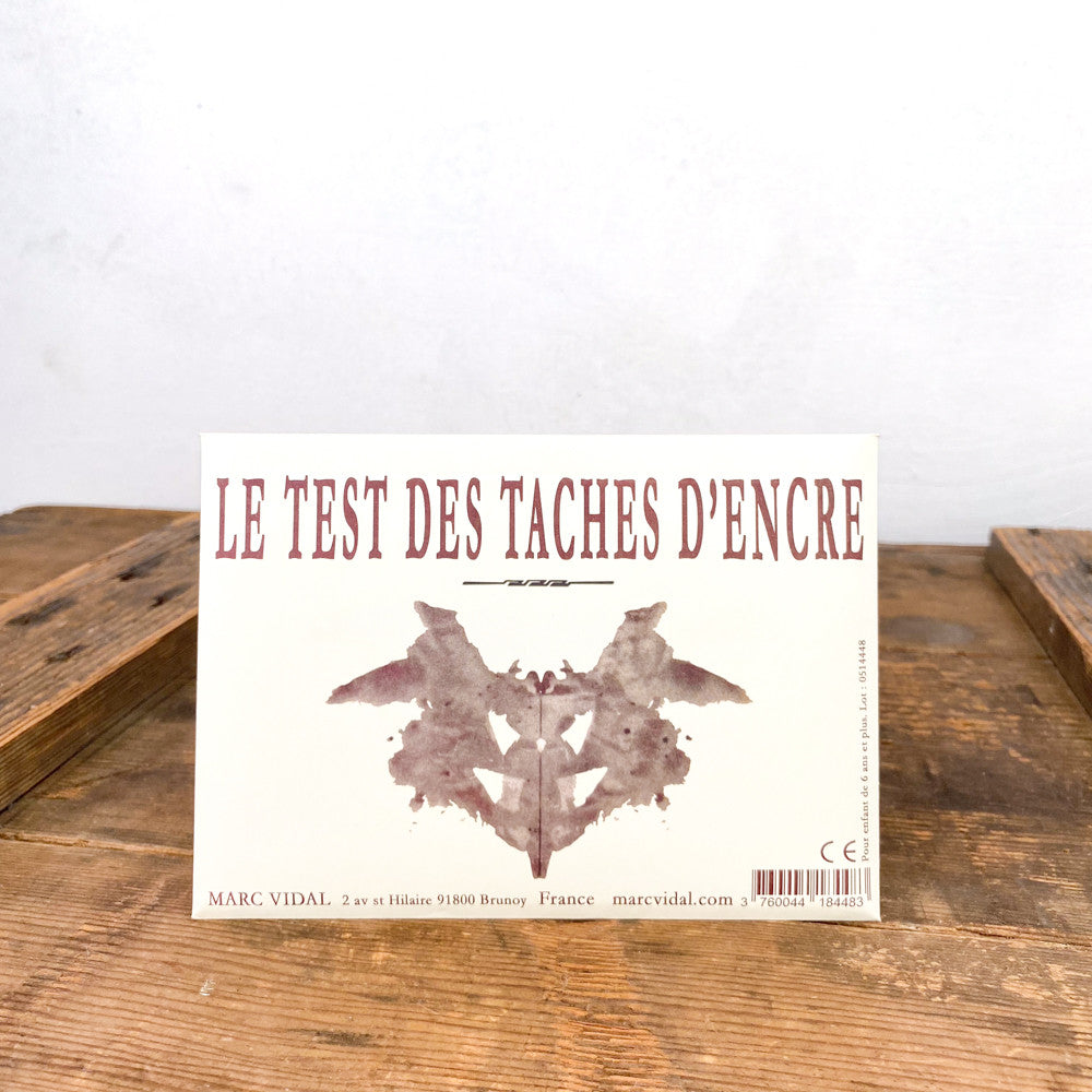 Le test des tâches d'encre