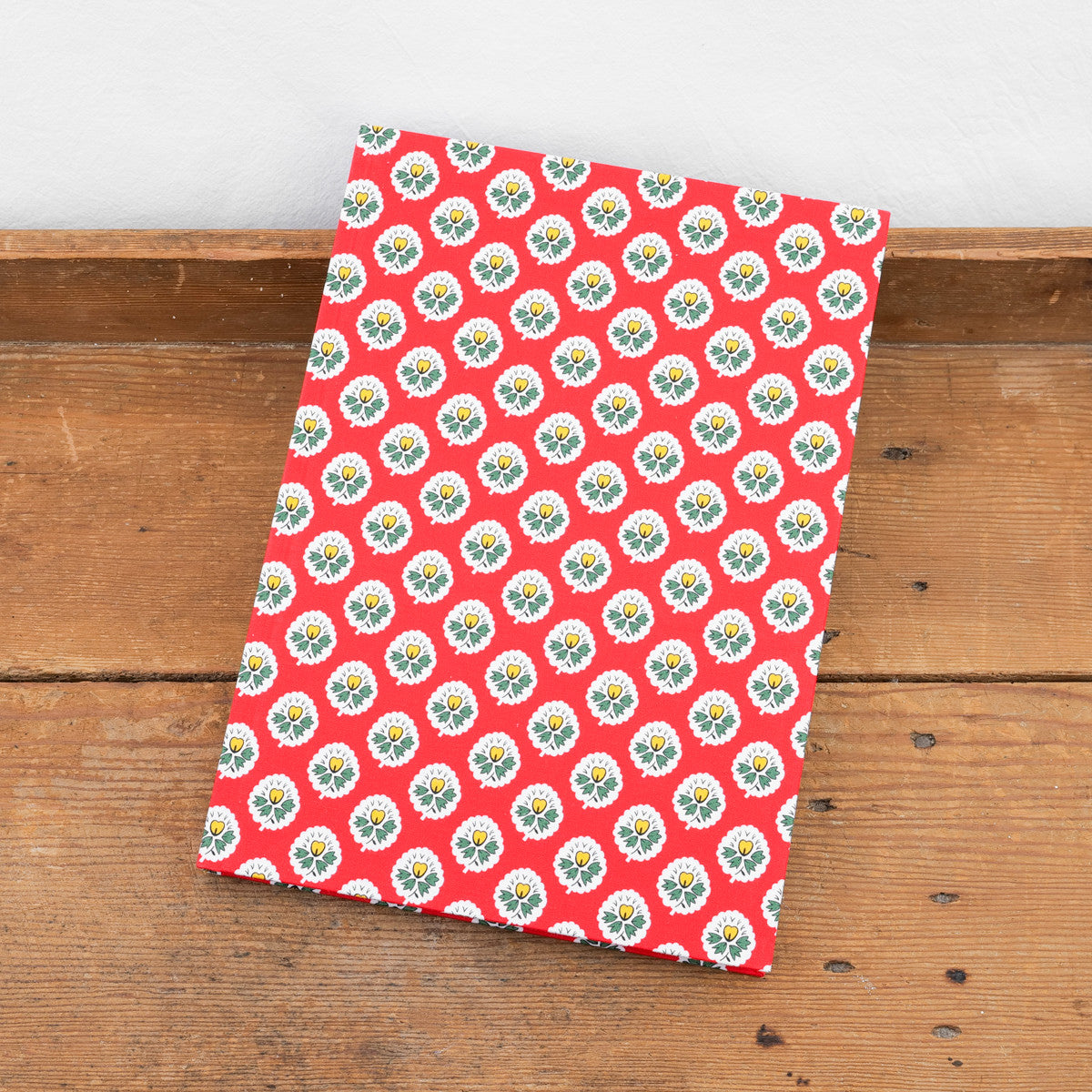 Livre d'or rouge tissu Provence Souleiado