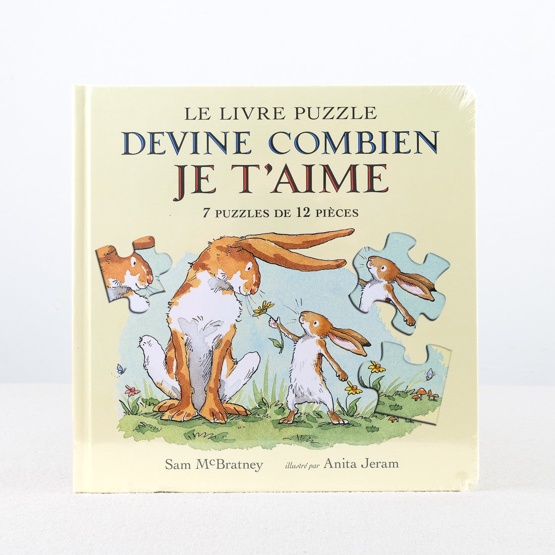 Livre-puzzle "Devine combien je t'aime"
