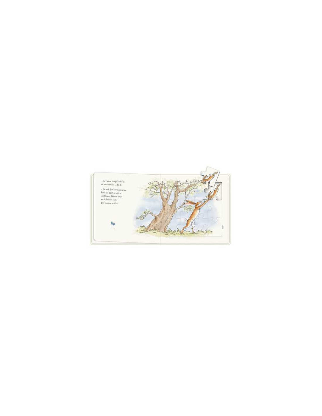 Livre-puzzle "Devine combien je t'aime"