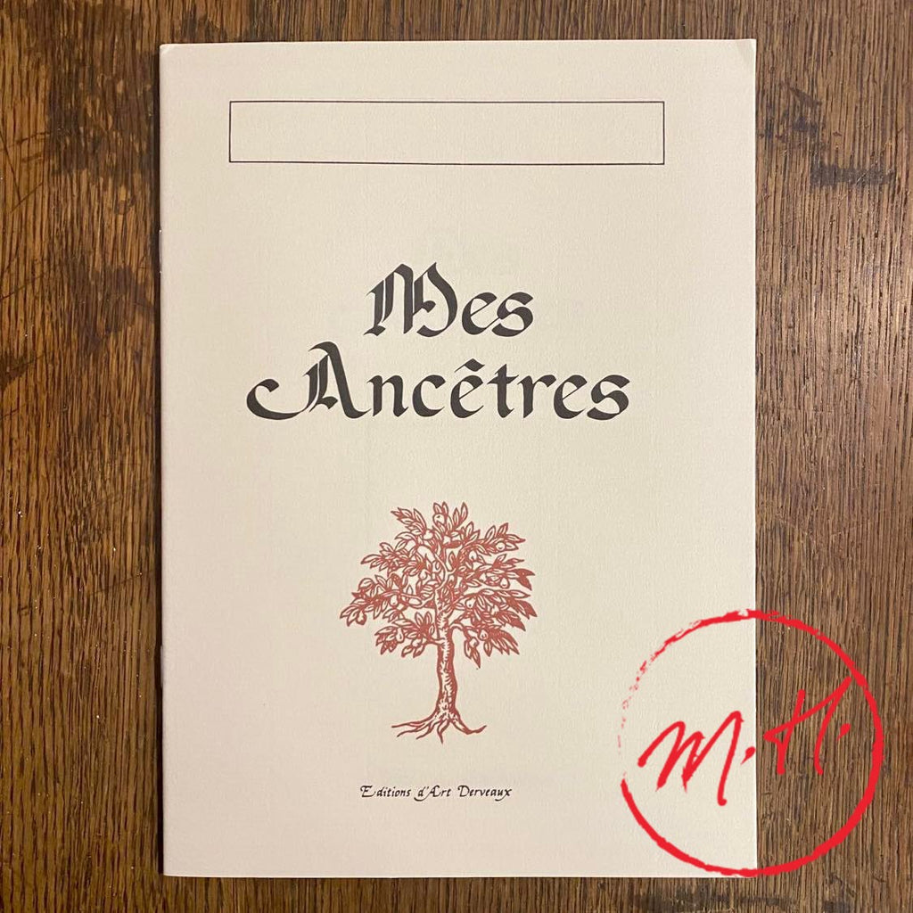 Livret généalogique "Mes Ancêtres"