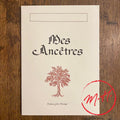 Livret généalogique "Mes Ancêtres"