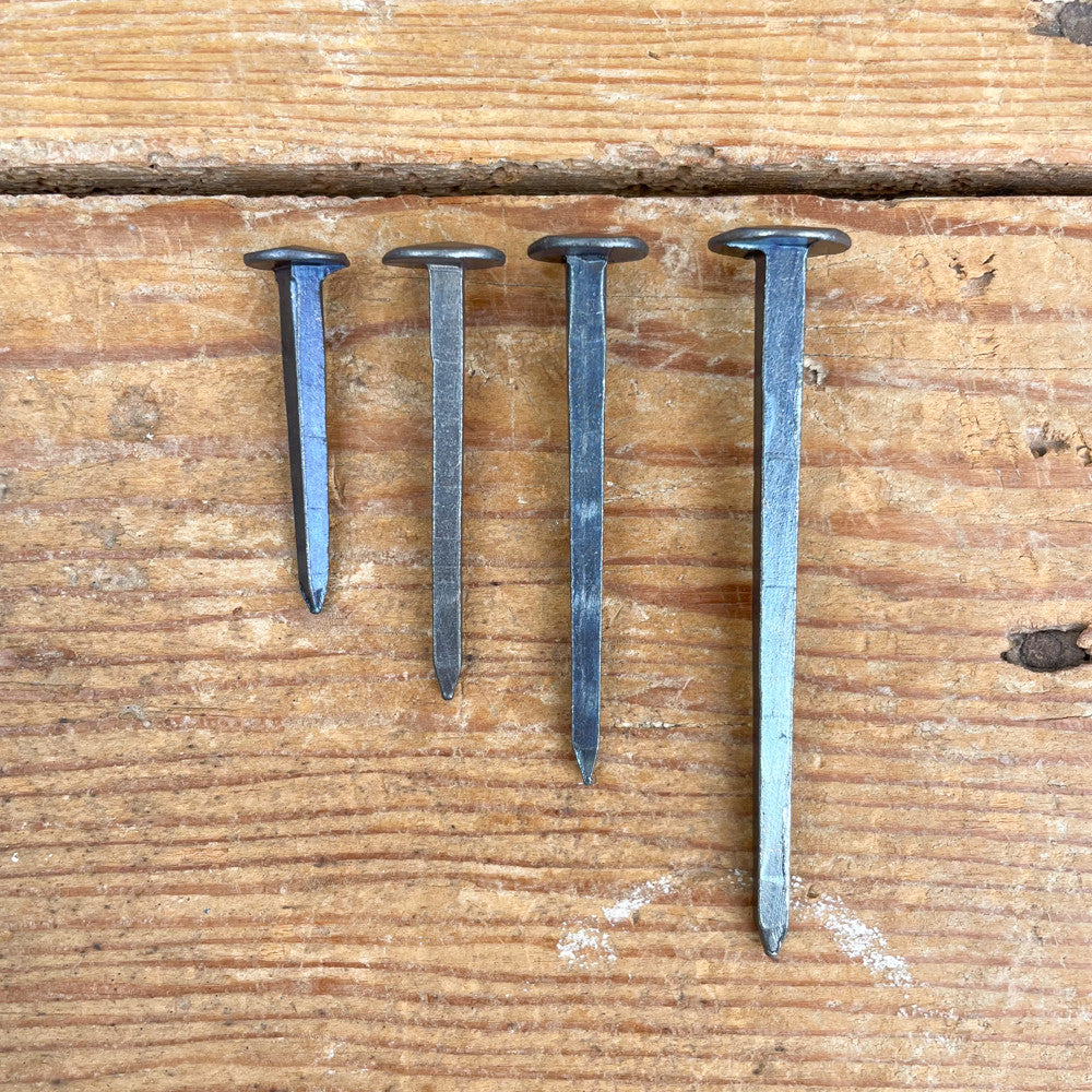 Lot de 10 clous forgés Marinier à tête diamant