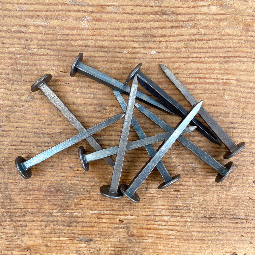 Lot de 10 clous forgés Marinier à tête diamant