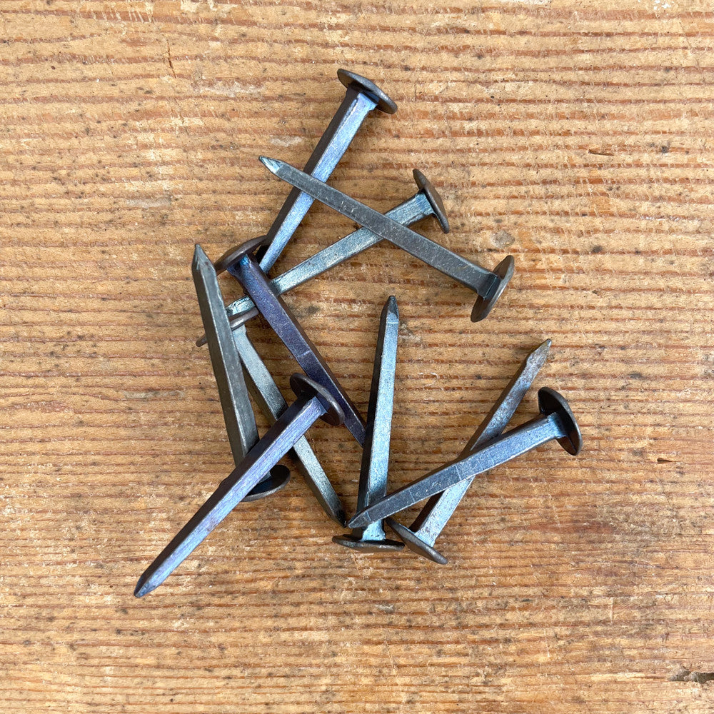 Lot de 10 clous forgés Marinier à tête diamant