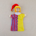Lot de 12 marionnettes en tissu