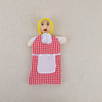 Lot de 12 marionnettes en tissu