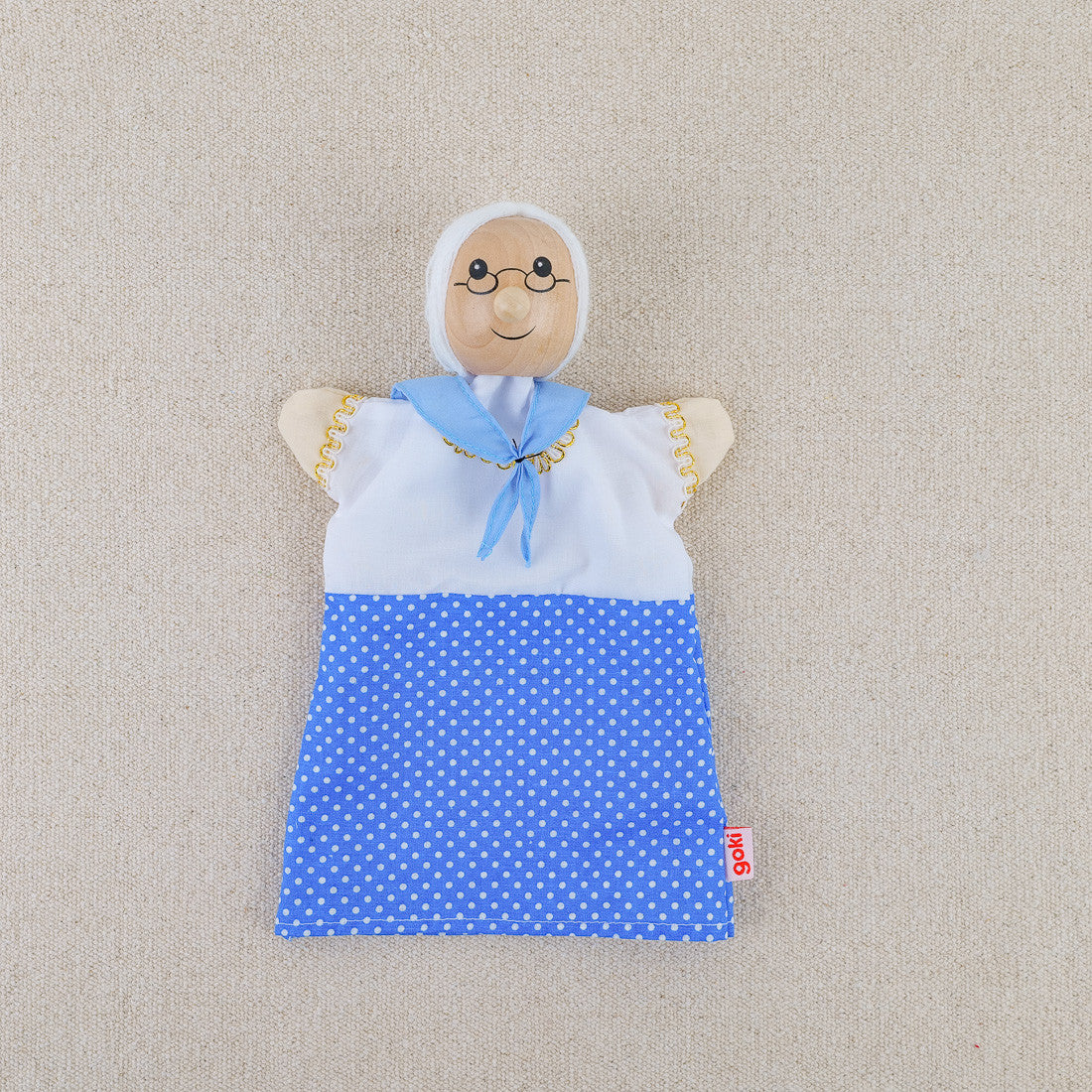 Lot de 12 marionnettes en tissu