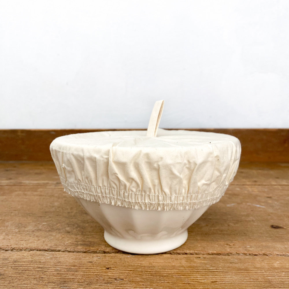 Lot de 3 charlottes de conservation en coton bio