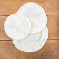 Lot de 3 charlottes de conservation en coton bio