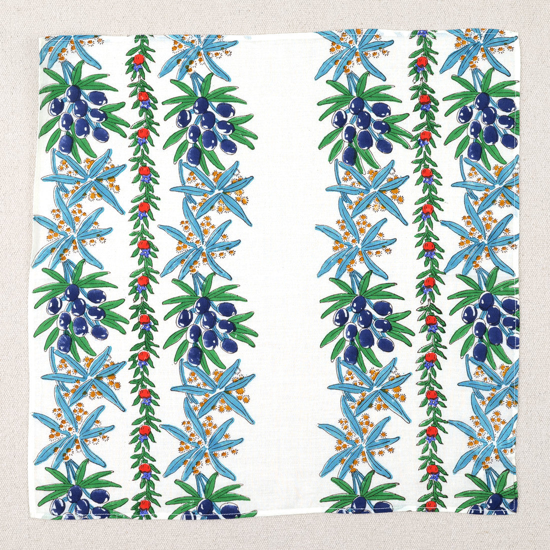 Lot de 6 serviettes de table provençales