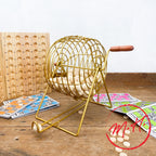 Loto de luxe avec boulier en métal