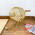 Loto de luxe avec boulier en métal
