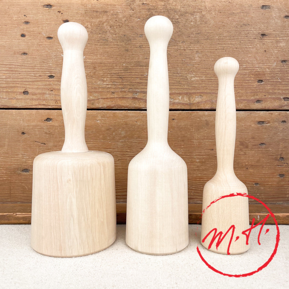 Maillet de sculpteur en bois