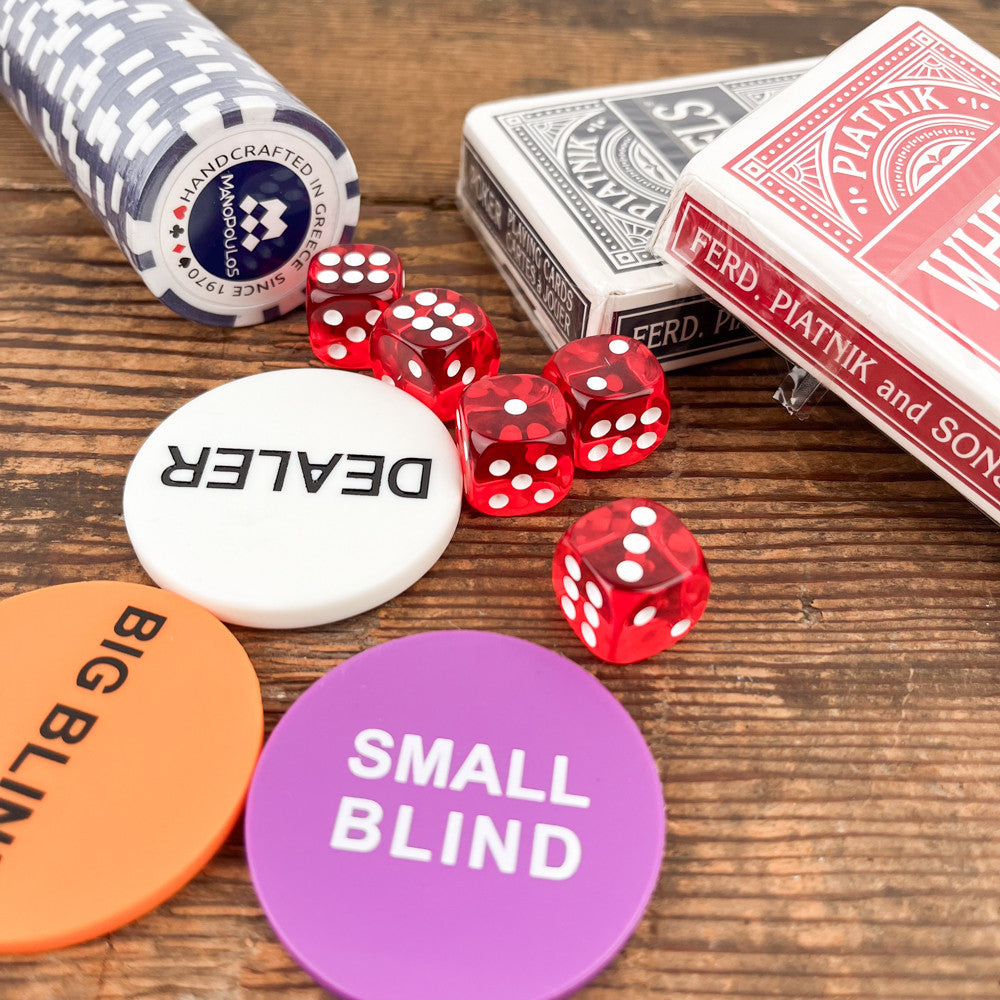 Mallette de Poker en Noyer