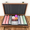 Mallette de Poker en Noyer