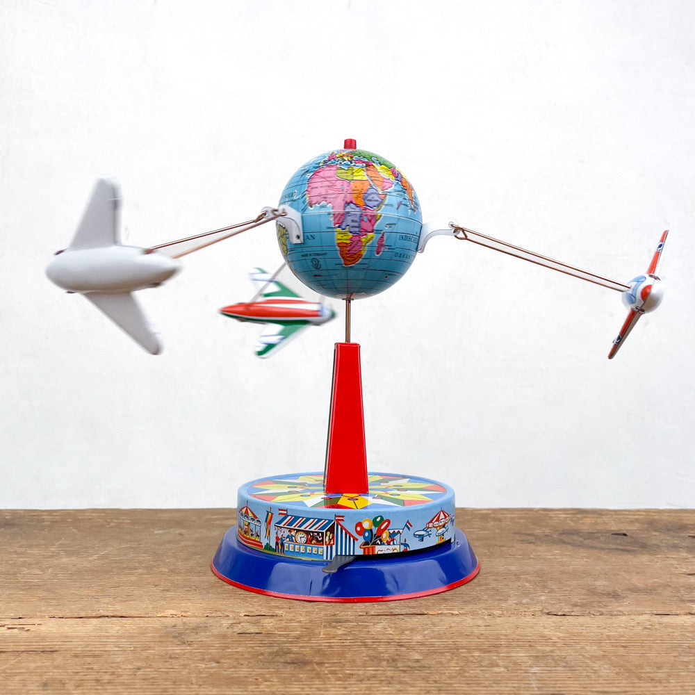 Manège à avions mécanique