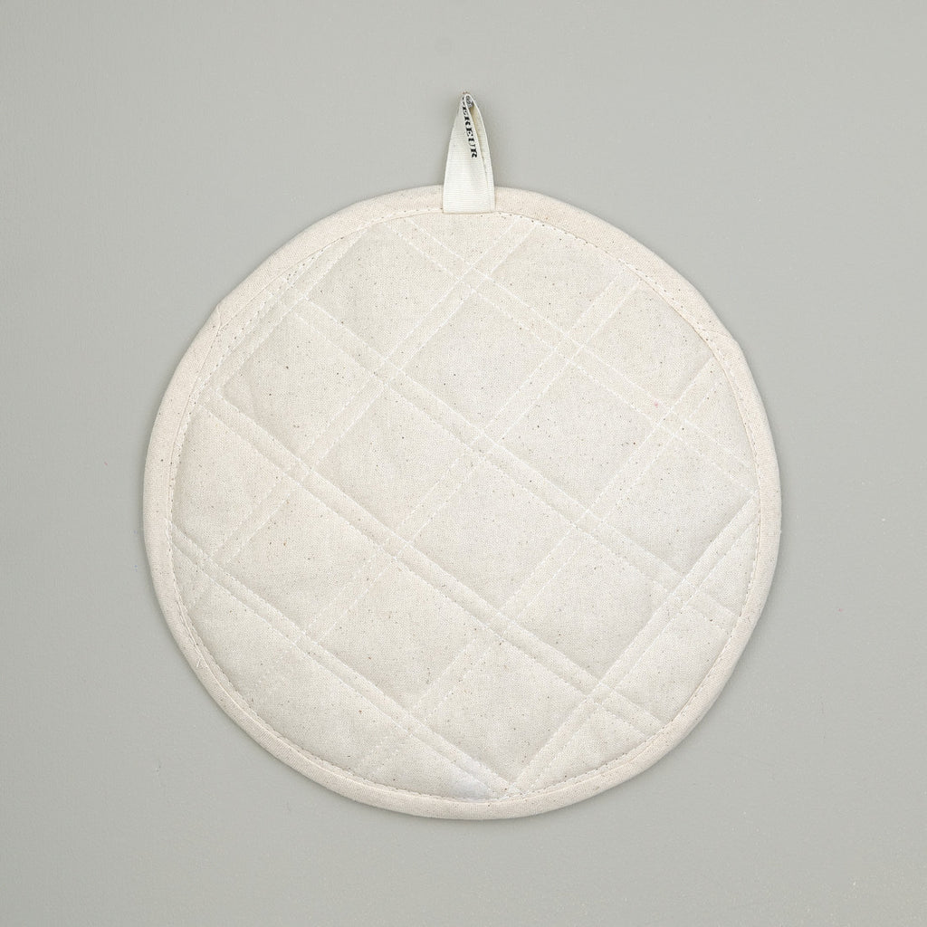 Manique blason Maison Empereur plumetis