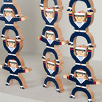 Marins acrobates en bois
