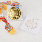 Médaille de berceau voeux de naissance
