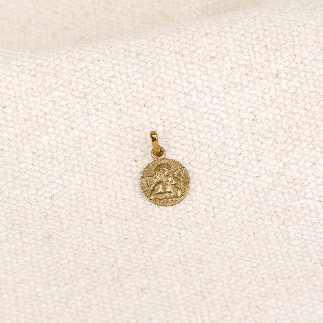 Médaille de la Bonne Mère et Gabriel or