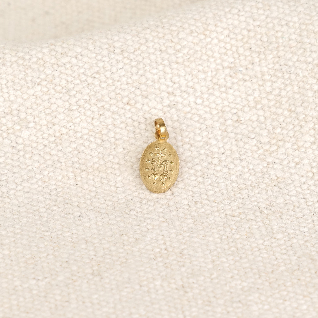 Médaille de la Bonne Mère et Gabriel or
