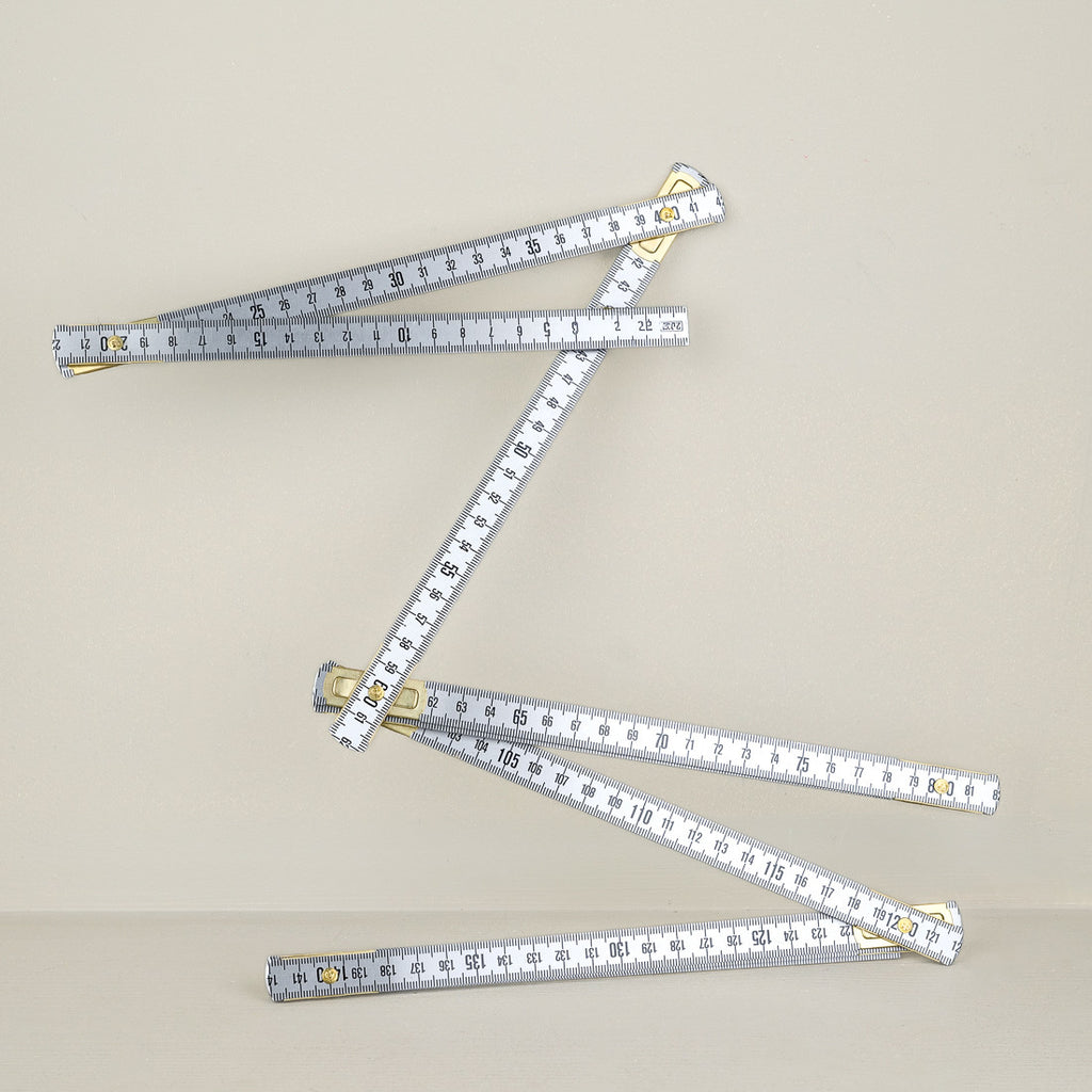 Mètre pliable en aluminium 2 m