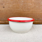 mini bol email beige et rouge