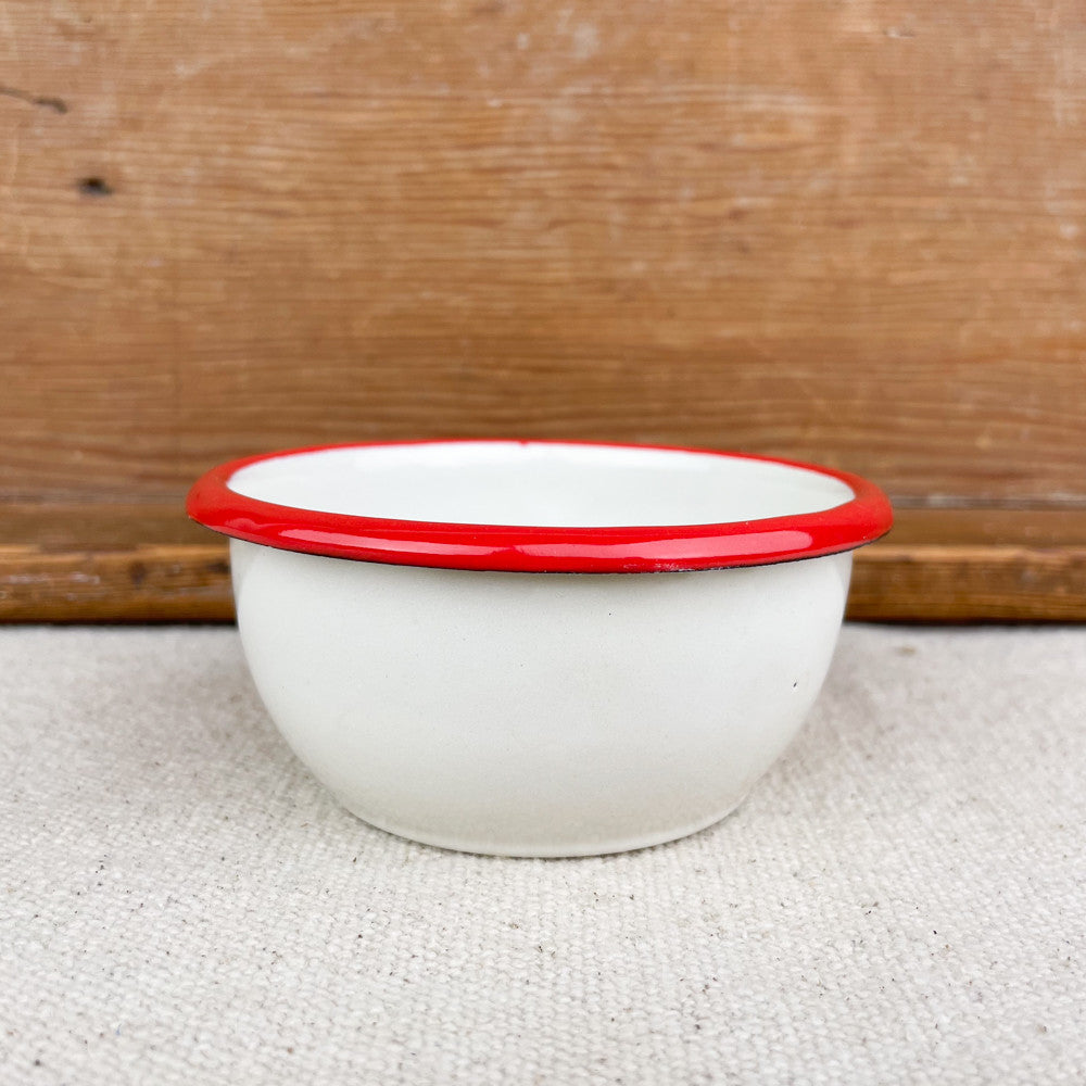 mini bol email beige et rouge