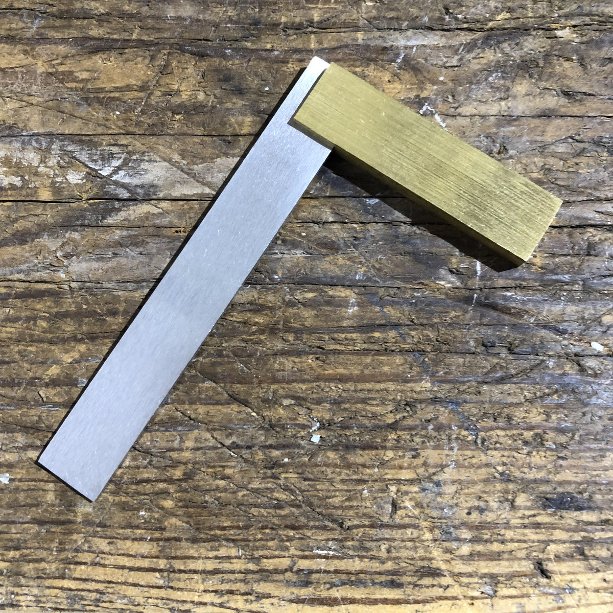 Mini équerre japonaise laiton et acier