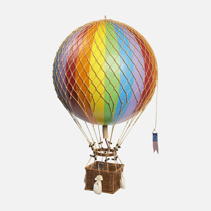 Montgolfière multicolore à suspendre