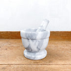 Mortier et pilon en marbre 13 cm